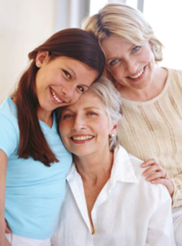 Фото три поколения женщин