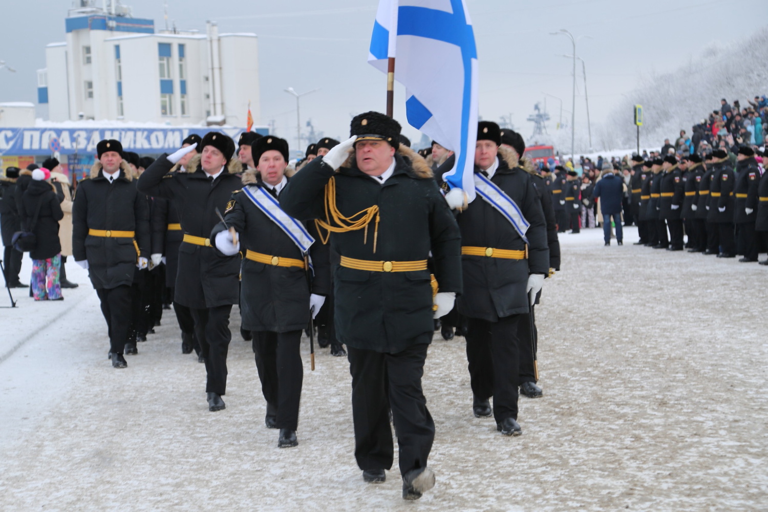 Кадры северного флота