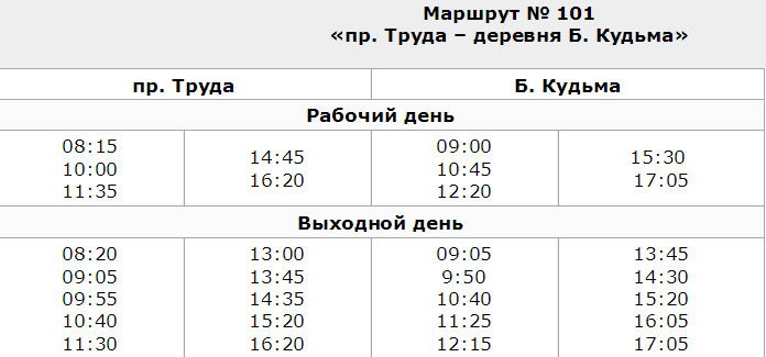 Расписание автобусов абакан